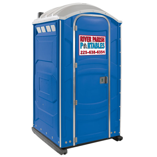 Single portable restroom rental in Port Hudson, Louisiana for events and job sites