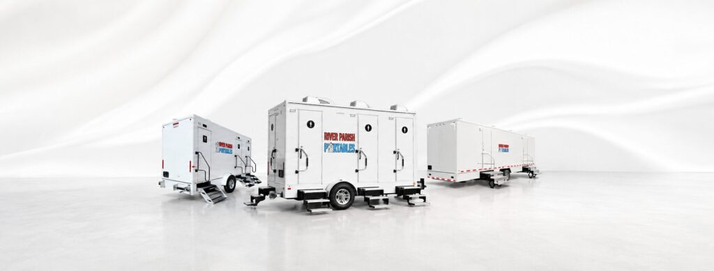 Portable Restroom Trailers for Rent in Baton Rouge